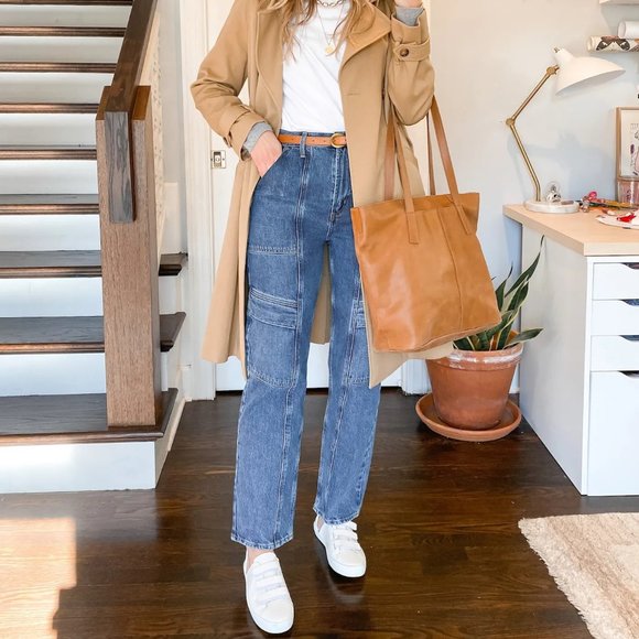 NWT Agolde Cooper Cargo Jeans - Picture 2 of 13